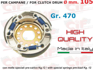 FREDO EMBRAYAGE BWS 105MM CIF